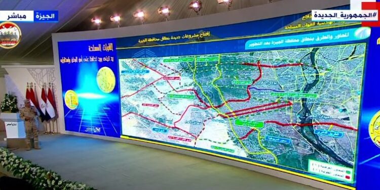 رئيس الهيئة الهندسية للقوات المسلحة يكشف تكلفة المشروعات القومية بالجيزة شاملة تعويضات الأهالي