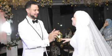 بحضور رجال أعمال وفنانين ومستشارين.. المدير التنفيذي لمصنع”المتحدة للأثاث” يحتفل بعقد قرانه