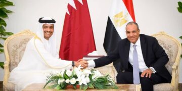 تعرف على أبرز تصريحات وزير الخارجية مع رئيس وزراء قطر