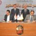 وزير الاستثمار وجانب من التوقيع