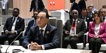 جانب من مشاركة رئيس الوزراء