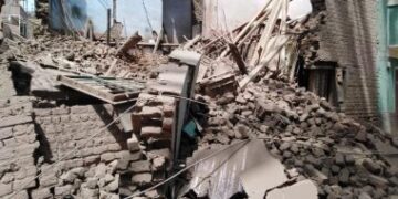 انهيار جزئي لمنزل قديم في طهطا بسوهاج دون إصابات