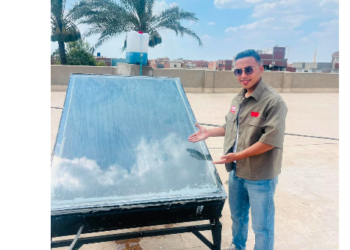 طلاب الهندسة الكيميائية بجامعة طنطا يبتكرون جهازًا لمعالجة مياه الصرف الصناعي بالطاقة الشمسية