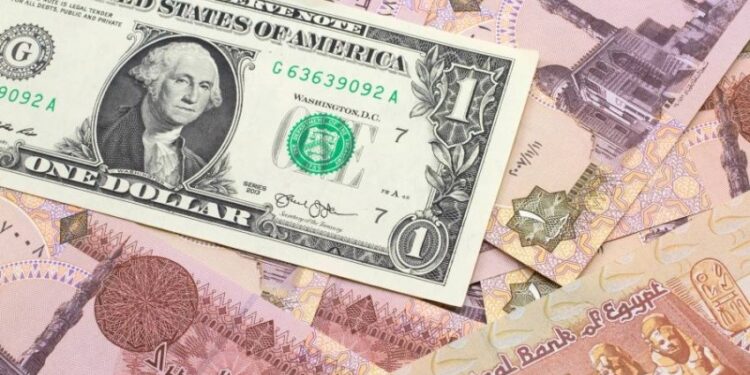 الدولار والجنيه المصرى