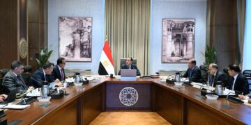 الدكتور مصطفى مدبولى وجانب من الاجتماع