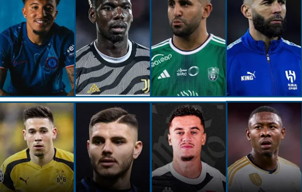 نجوم من العيار الثقيل في «سوق الانتظار».. 10 لاعبين بلا أندية بعد الميركاتو