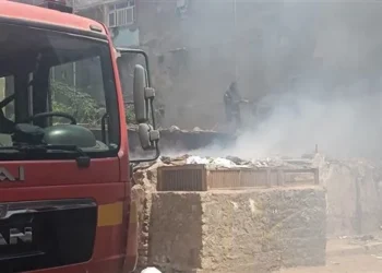 حريق بحوش منزل في جهينة بسبب خلافات أسرية.. وضبط المتهم