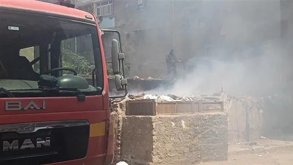 حريق بحوش منزل في جهينة بسبب خلافات أسرية.. وضبط المتهم