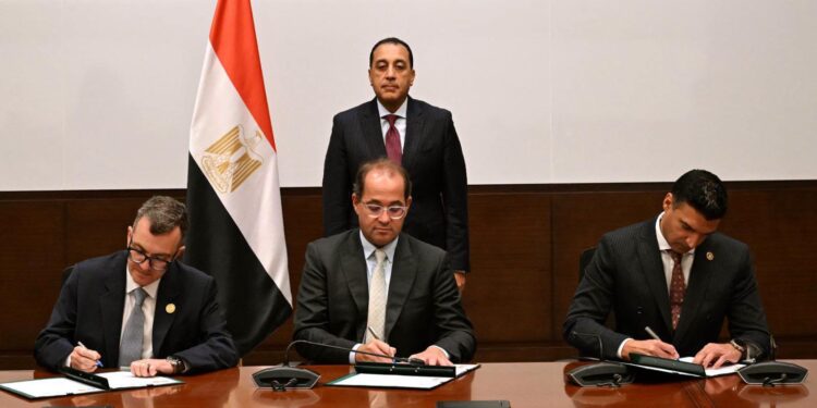 الدكتور مصطفى مدبولى ووزراء المالية والصناعة والتخطيط