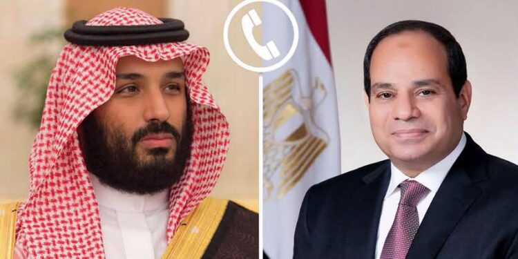 الرئيس السيسى وولى العهد السعودى