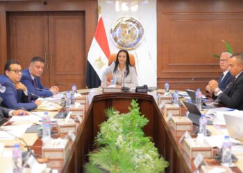 وزيرة التضامن وجانب من الاجتماع
