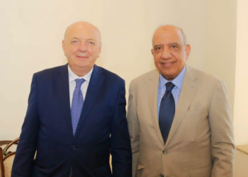 الدكتور محمود عصمت وزير الكهرباء ووزير الطاقة الإيطالى