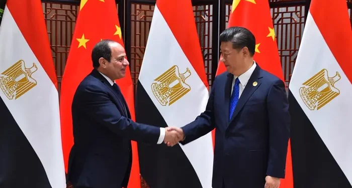 الرئيس السيسى ونظيره الصينى
