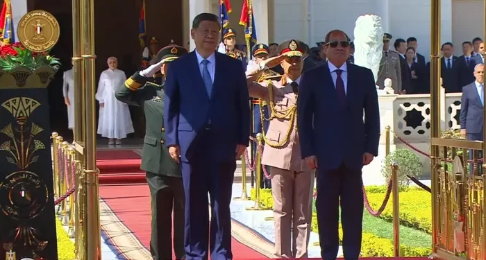 السيد الرئيس عبد الفتاح السيسى ونظيره الصينى