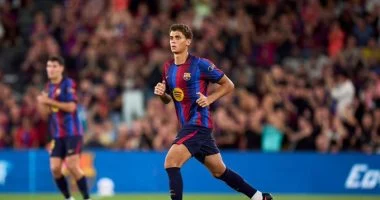 برشلونة يضم حمزة عبد الكريم إلى قائمته الأوروبية بدوري أبطال أوروبا