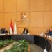 المهندسة راندة المنشاوى وزيرة الإسكان وجانب من الاجتماع