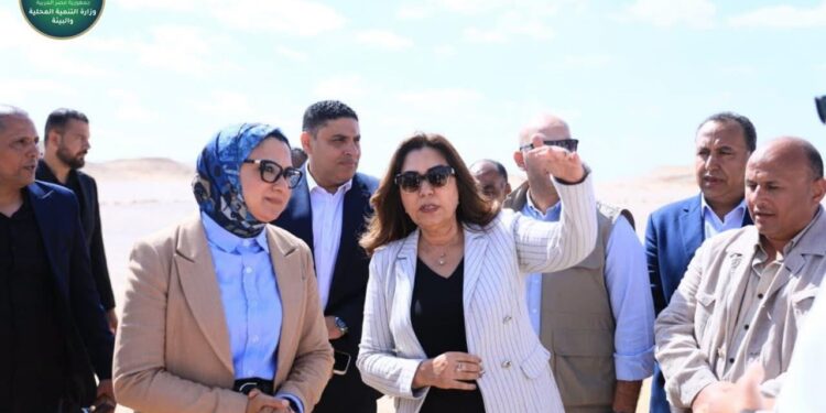 وزيرة البيئة تعلن كهف الجارة بالوادي الجديد محمية طبيعية جديدة