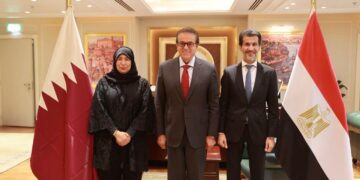 وزير الصحة يبحث مع مرشحة رئاسة منظمة الصحة العالمية تعزيز التعاون الصحي بين مصر وقطر