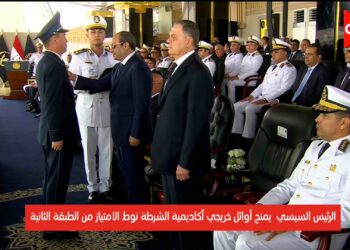 الرئيس السيسي من أكاديمية الشرطة : الحفاظ على الدولة مسؤولية مشتركة تقع على عاتق الجميع