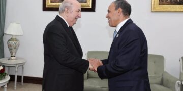 وزير الخارجية يلتقي الرئيس الجزائري ويؤكد حرص مصر على تعزيز التعاون والتنسيق المشترك