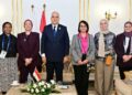 وزير الري يبحث مع الأمينة التنفيذية لاتفاقية مكافحة التصحر حشد تمويلات مشروعات المياه استعدادًا لمؤتمر COP18