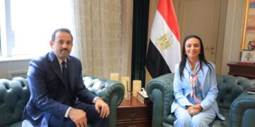 وزيرة التضامن ورئيس جهاز مستقبل مصر