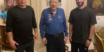 مرتضى منصور يستقبل حسام حسن مدرب منتخب مصر في منزله.. صور