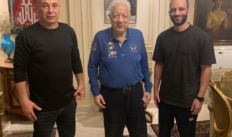مرتضى منصور يستقبل حسام حسن مدرب منتخب مصر في منزله.. صور