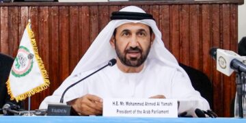 رئيس البرلمان العربي يطرح مبادرة لإنشاء آلية تنسيق بين الفريق الاستشاري والمنظمات البرلمانية الإقليمية لمكافحة الإرهاب