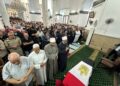 جنازة عسكرية مهيبة للنقيب أحمد النشار في بورسعيد بحضور المحافظ وقيادات الأمن .. صور