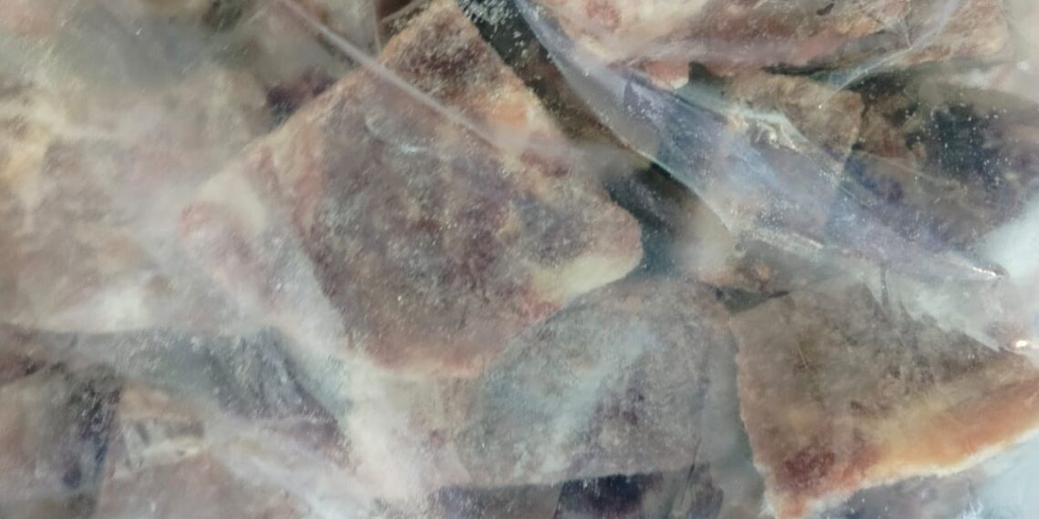 ضبط 2 طن مقطعات لحوم مجمدة منتهية الصلاحية في القناطر الخيرية بحملة بيطرية بالقليوبية